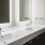 a bathroom with two sinks